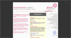 Desktop Screenshot of jesuitinstitute.org